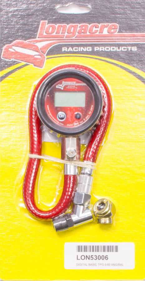 Motor State, Longacre Digital Air Pressure Gauge 0-60